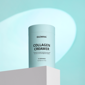 GLOWWA Collagen Creamer – collagène cheveux & peau 15 portions
