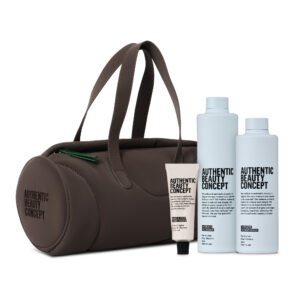 Coffret Noël Authentic Beauty Concept HYDRATE – Routine cheveux secs + trousse